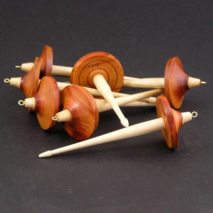 Drop Spindle Christmas Tree Ornaments