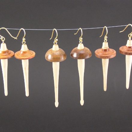 Drop Spindle Earrings